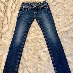 Size 27 straight leg Miss Me Jeans